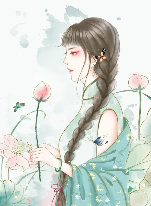 9款清新唯美女子古風(fēng)圖片：一顰一笑甚是迷人！