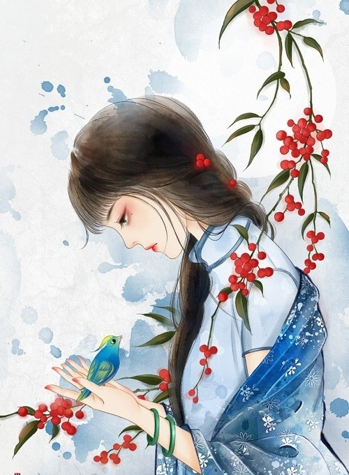 9款清新唯美女子古風(fēng)圖片：一顰一笑甚是迷人！