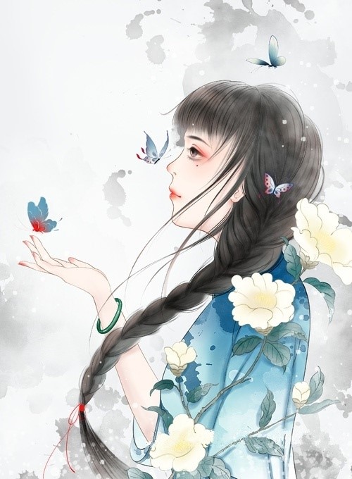 9款清新唯美女子古風(fēng)圖片：一顰一笑甚是迷人！