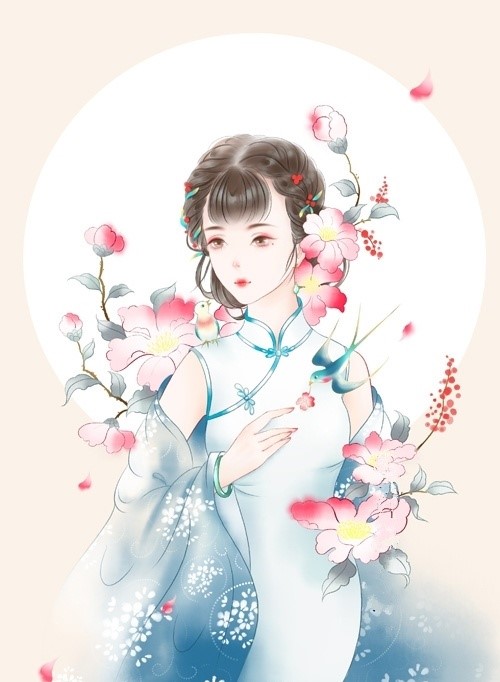 9款清新唯美女子古風(fēng)圖片：一顰一笑甚是迷人！