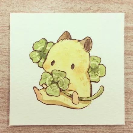 一組小兔子萌寵插畫：萌萌噠真可愛！