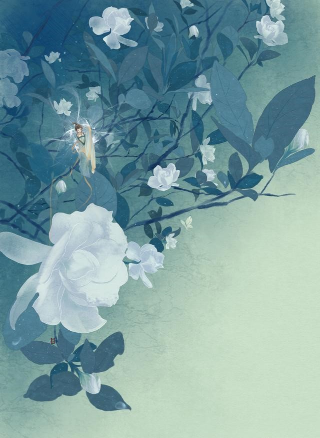 一組唯美古風(fēng)圖片：一人一花一世界！