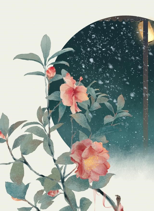 一組唯美古風(fēng)圖片：一人一花一世界！