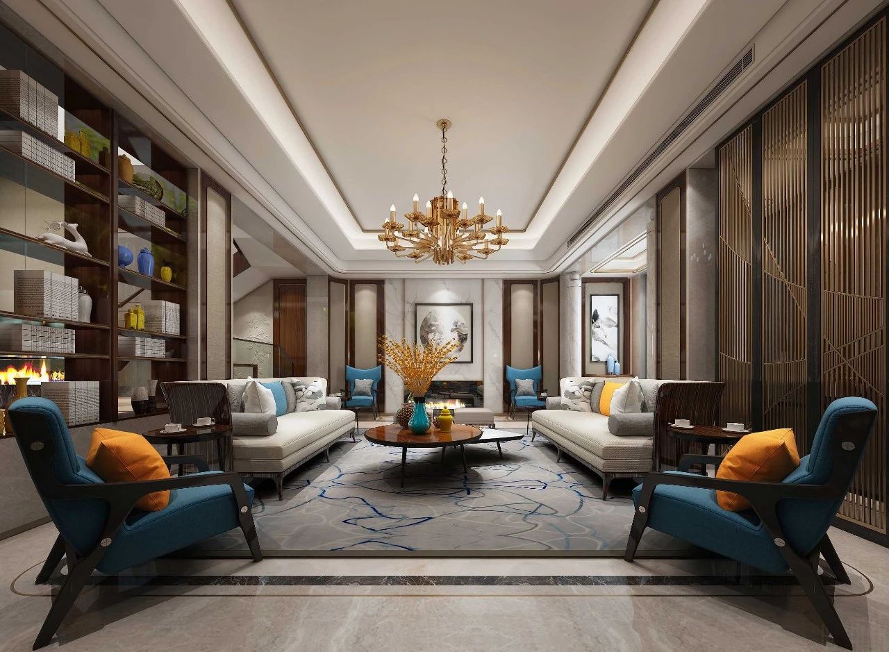 新中式客廳之美：魅力十足的中式裝修設(shè)計！