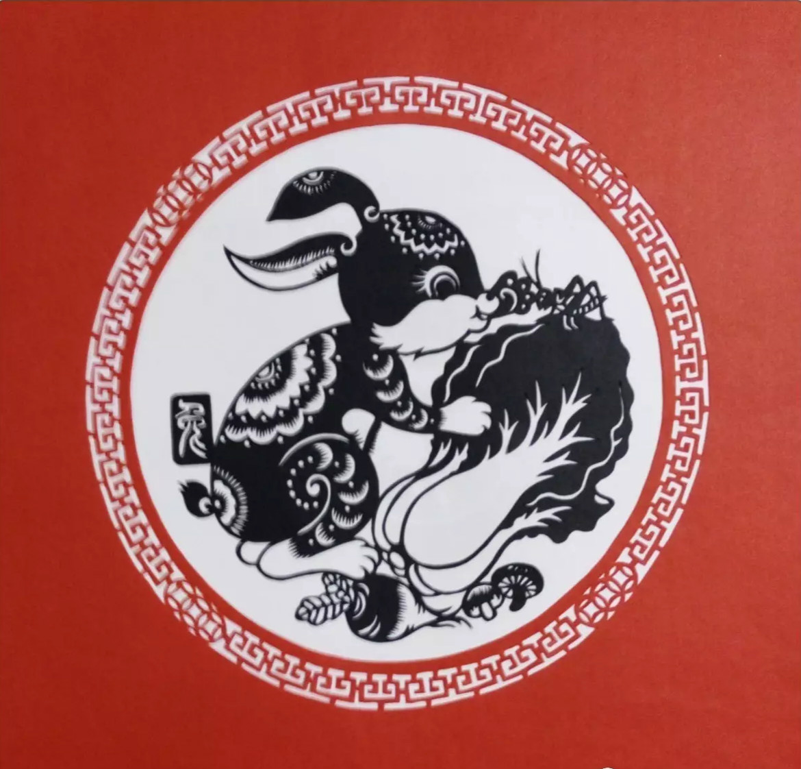 吉祥十二生肖剪紙圖片，薛娜剪紙作品欣賞