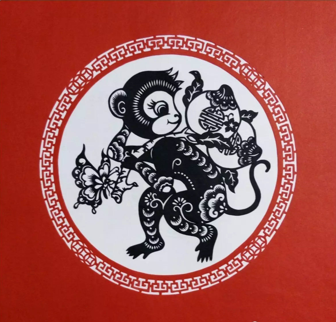 吉祥十二生肖剪紙圖片，薛娜剪紙作品欣賞