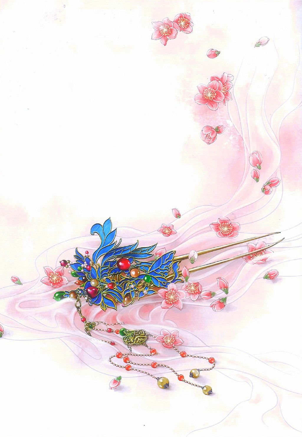 唯美的飾品古風圖片，美呆眾人的高清古風圖片