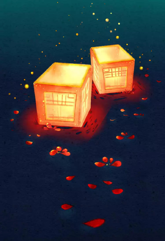 18張超美的花燈古風(fēng)圖片，可做手機壁紙的圖集