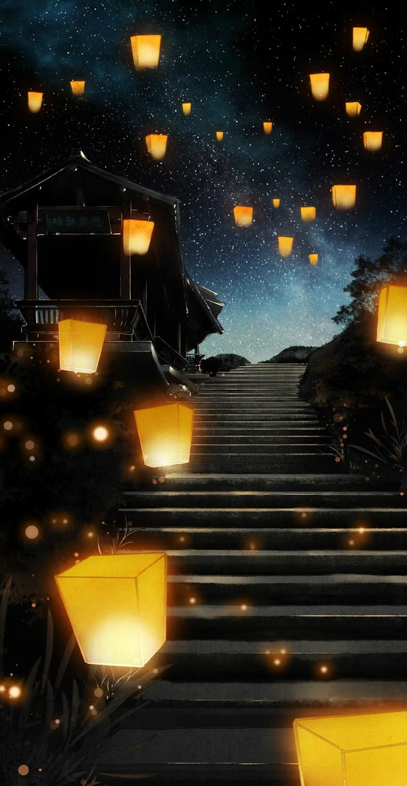 18張超美的花燈古風(fēng)圖片，可做手機壁紙的圖集