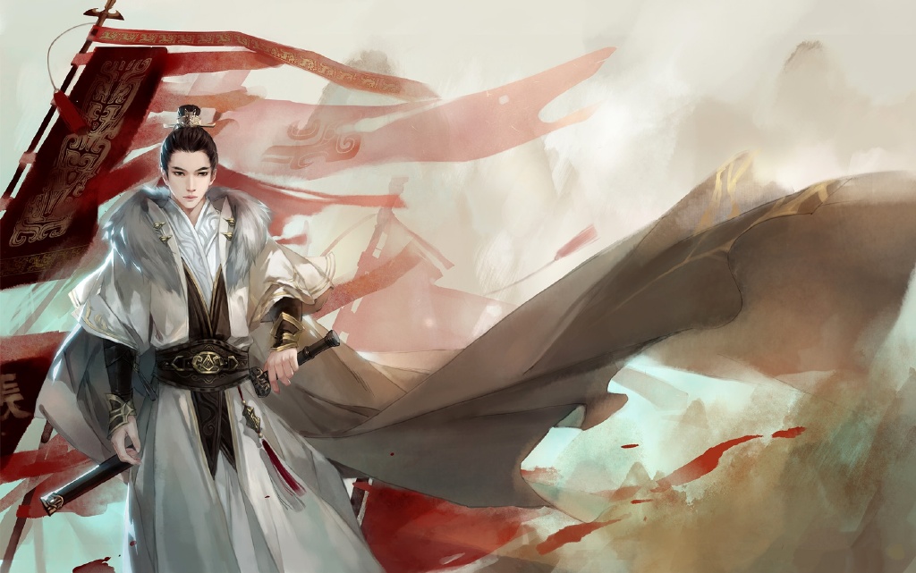 帥氣的古風(fēng)美男圖片，高清古風(fēng)桌面壁紙圖片