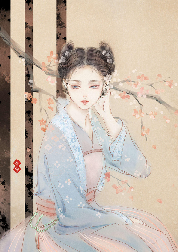 高清美麗古風(fēng)女子圖集，驚艷唯美古風(fēng)圖片欣賞