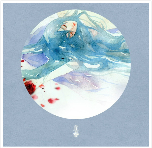 唯美二十四節(jié)氣古風(fēng)圖片，可做頭像的古風(fēng)插畫