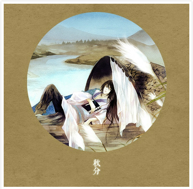 唯美二十四節(jié)氣古風(fēng)圖片，可做頭像的古風(fēng)插畫