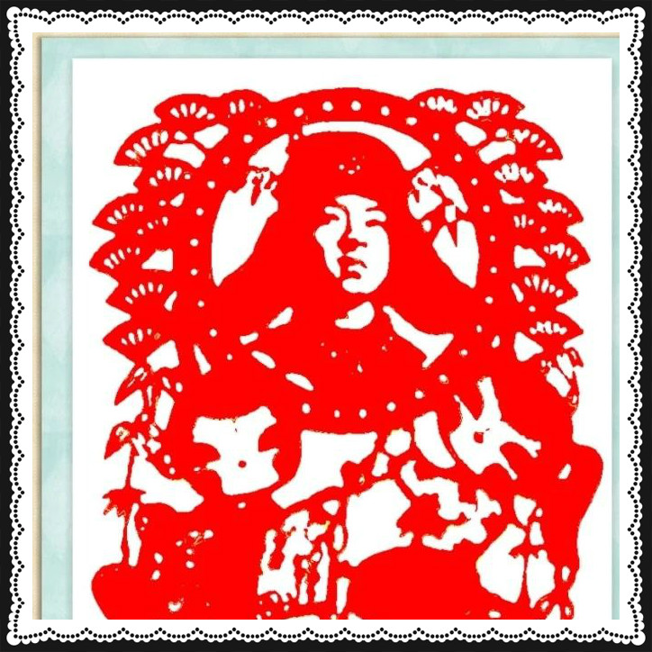 42幅學雷鋒剪紙藝術:雷鋒精神卻經(jīng)久長存