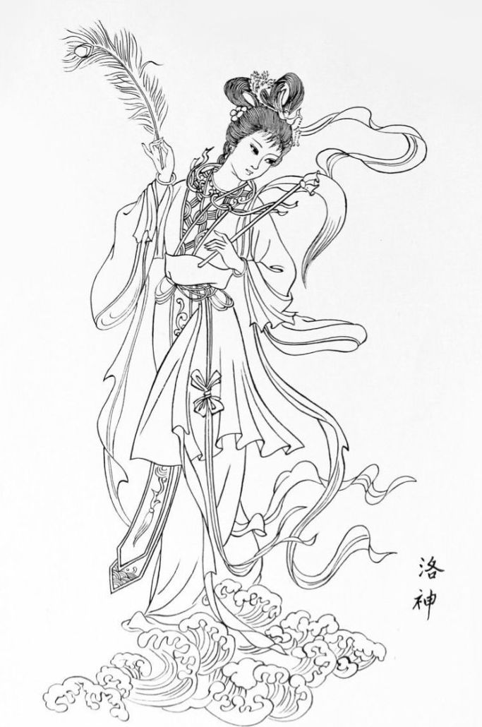 27幅白描仕女圖：一筆一畫(huà)勾勒出仕女美