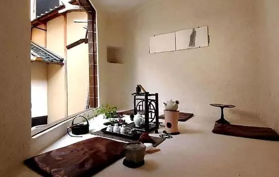 中式裝飾，家雖小茶室亦可很精致