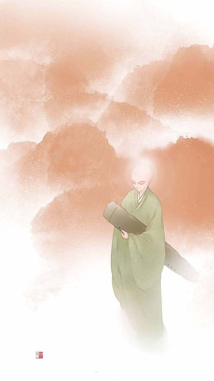 9款淡雅水彩禪意古風(fēng)背景，古風(fēng)手機(jī)壁紙圖片