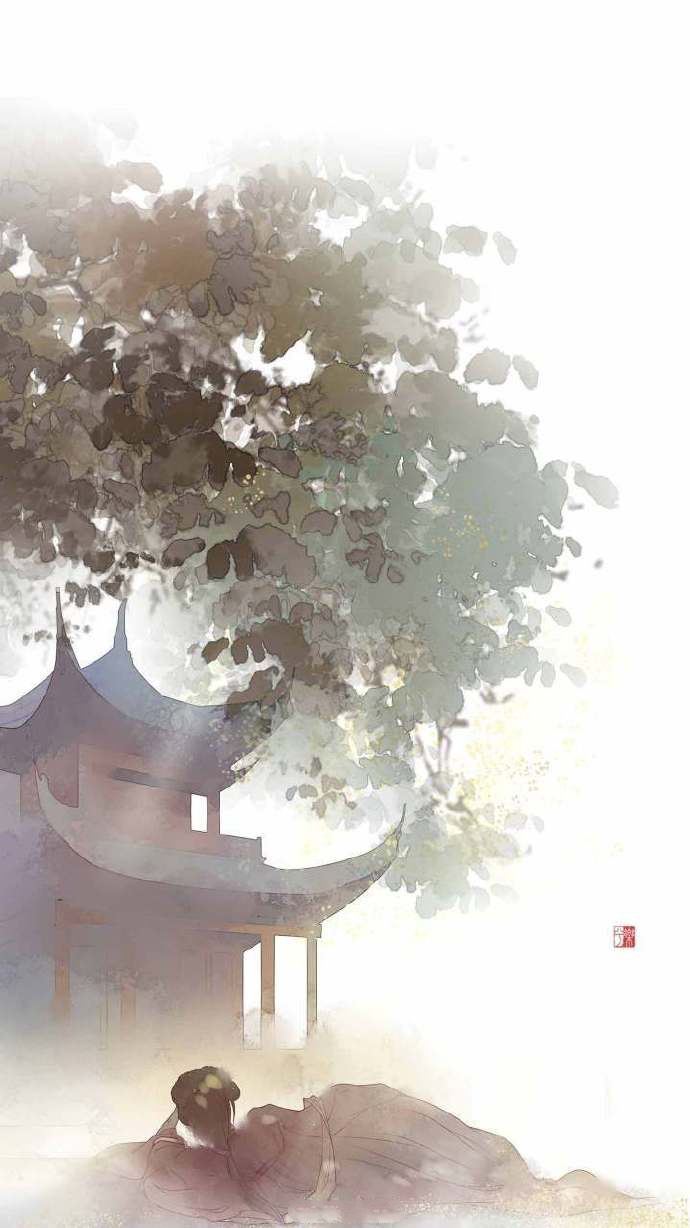 9款淡雅水彩禪意古風(fēng)背景，古風(fēng)手機(jī)壁紙圖片
