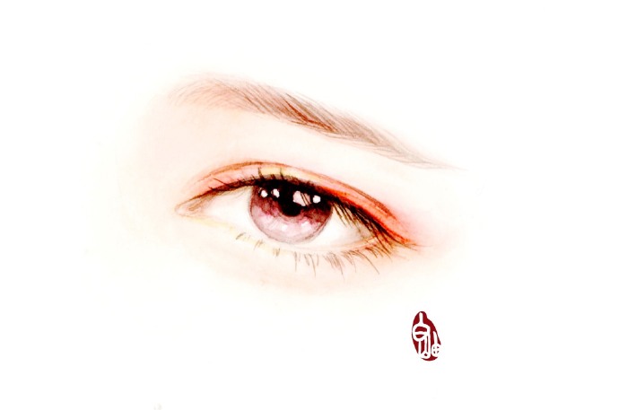 如何描繪驚艷迷人的眉眼？唯美的古風(fēng)女子眉眼