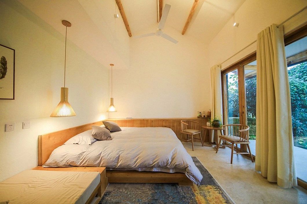 一所茶園里的民宿，過著鄉(xiāng)下悠閑愜意的日子