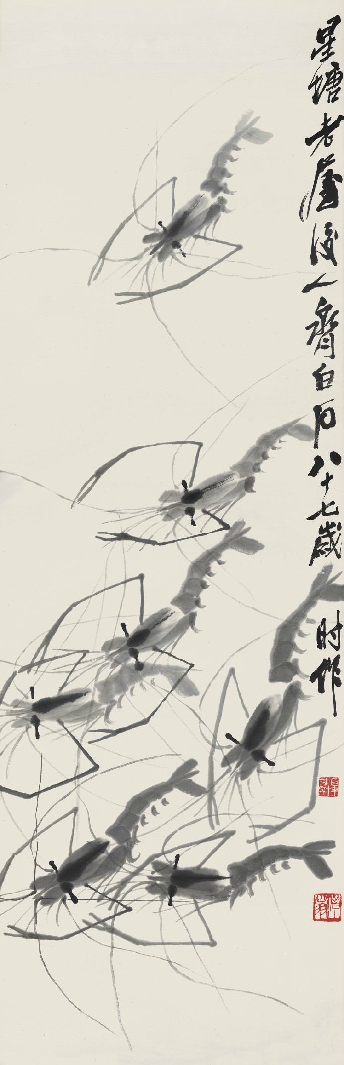 齊白石作品集合（90張），齊白石國畫作品欣賞