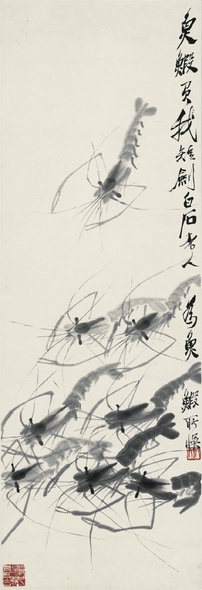 齊白石作品集合（90張），齊白石國畫作品欣賞