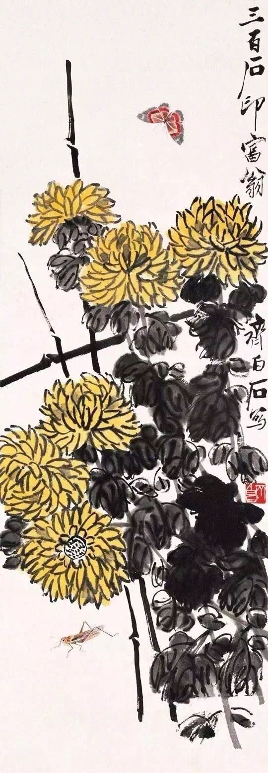 齊白石作品集合（90張），齊白石國畫作品欣賞