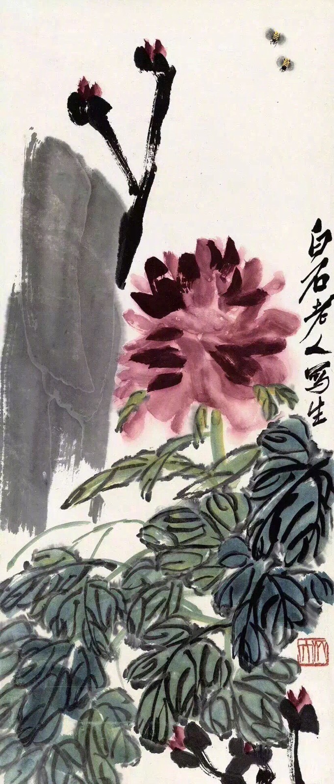 齊白石作品集合（90張），齊白石國畫作品欣賞