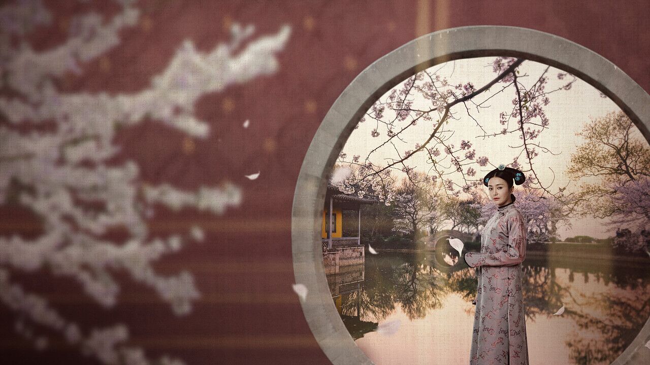 延禧攻略劇照古裝攝影，高清桌面的壁紙圖集