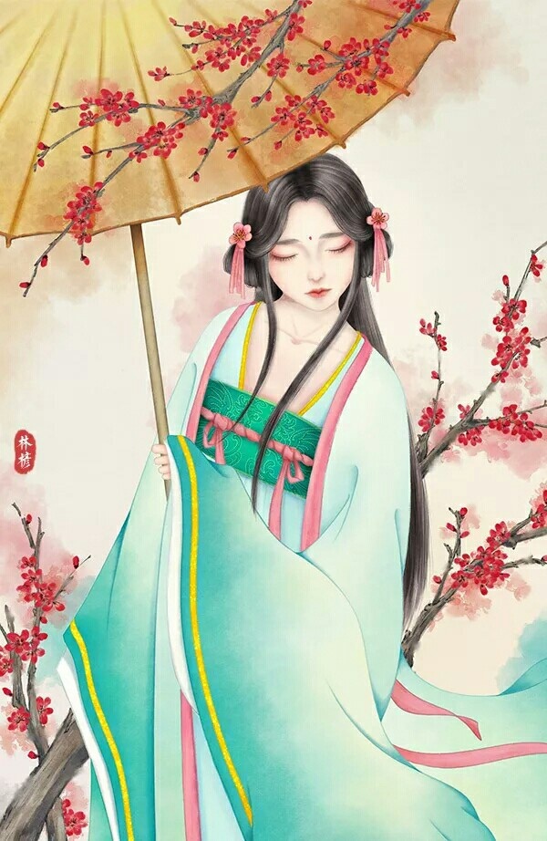 20張超美古風(fēng)女子圖集，欣賞古風(fēng)女子之美