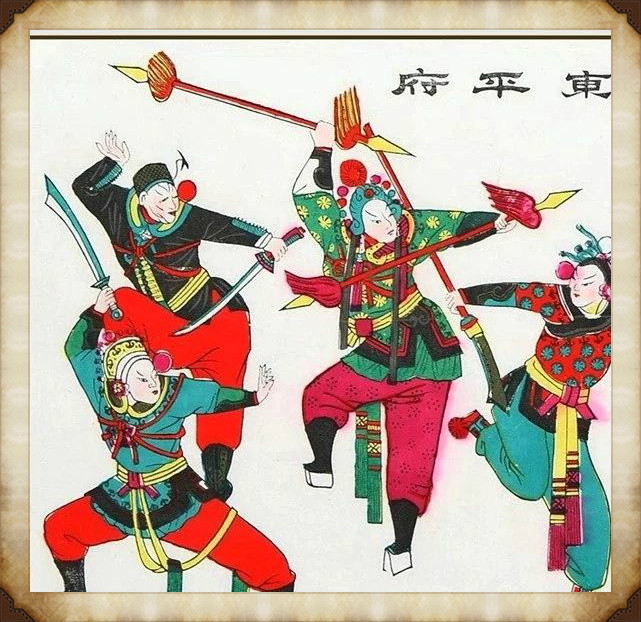 57張木板年畫圖集，帶你回味家佳樂文學(xué)