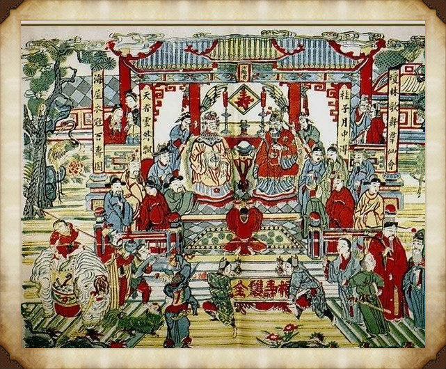 57張木板年畫圖集，帶你回味家佳樂文學(xué)