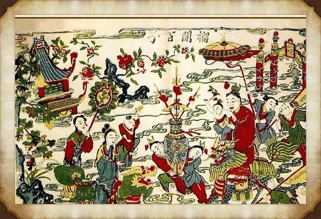 57張木板年畫圖集，帶你回味家佳樂文學(xué)