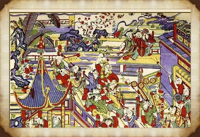 57張木板年畫圖集，帶你回味家佳樂文學(xué)