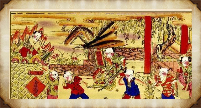 57張木板年畫圖集，帶你回味家佳樂文學(xué)