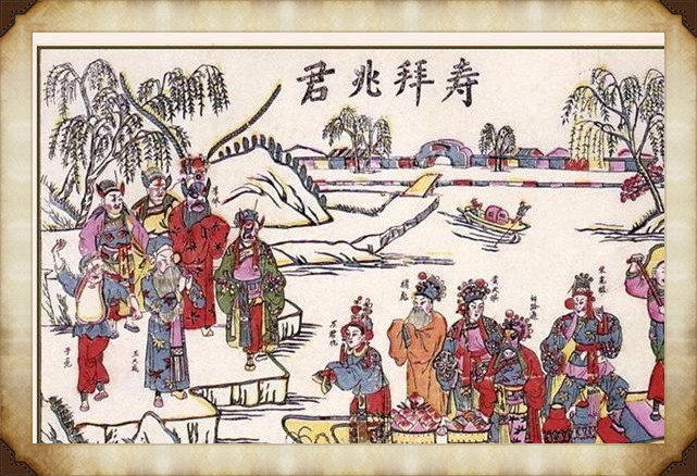 57張木板年畫圖集，帶你回味家佳樂文學(xué)