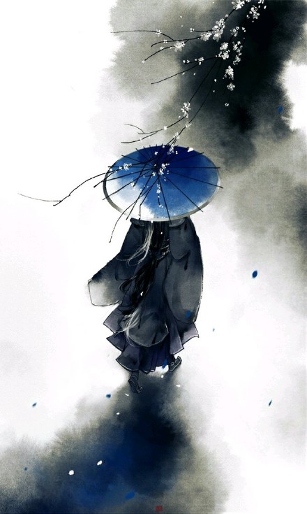 10張背影古風圖片，一襲背影耐人尋味