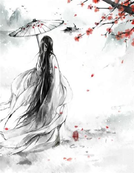 10張背影古風圖片，一襲背影耐人尋味