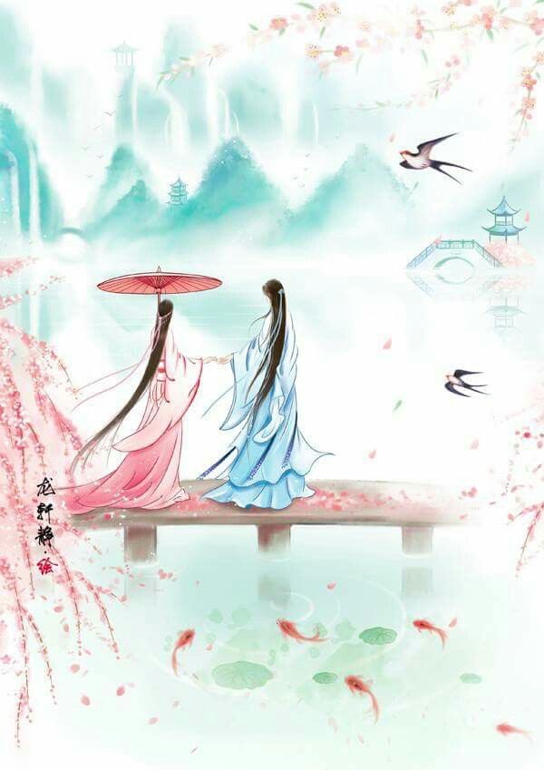 超唯美水墨古風(fēng)圖片，適合夏天的古風(fēng)壁紙圖集