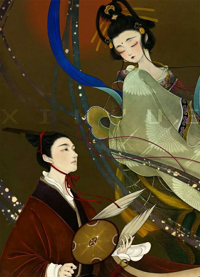 25張超甜情侶古風(fēng)圖片，只愿得一人心