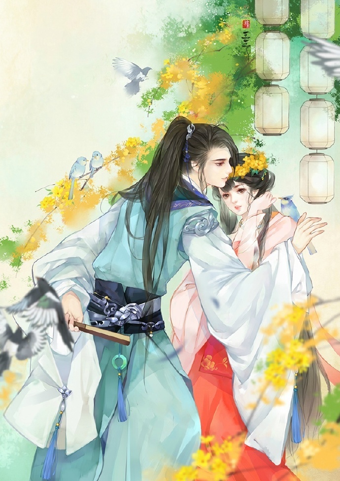 25張超甜情侶古風(fēng)圖片，只愿得一人心