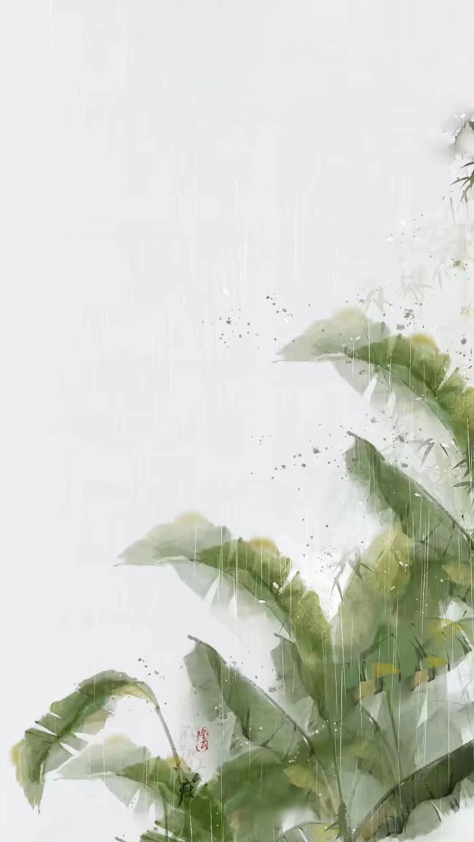 雨天小清新壁紙圖集，好有意境的唯美古風(fēng)圖片