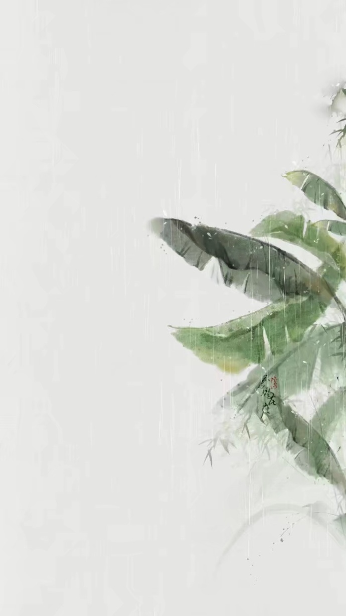雨天小清新壁紙圖集，好有意境的唯美古風(fēng)圖片