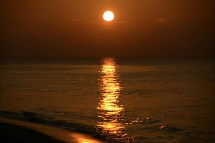 落日風景攝影圖集，夕陽西下總是那么美妙！