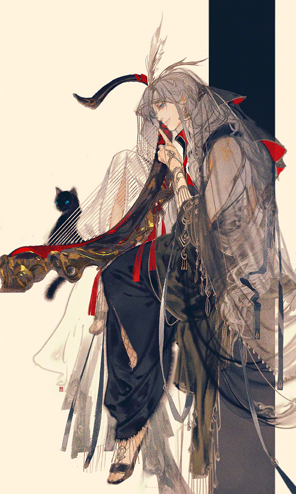 手繪劍三游戲人物成男圖片，超帥美男古風(fēng)圖集