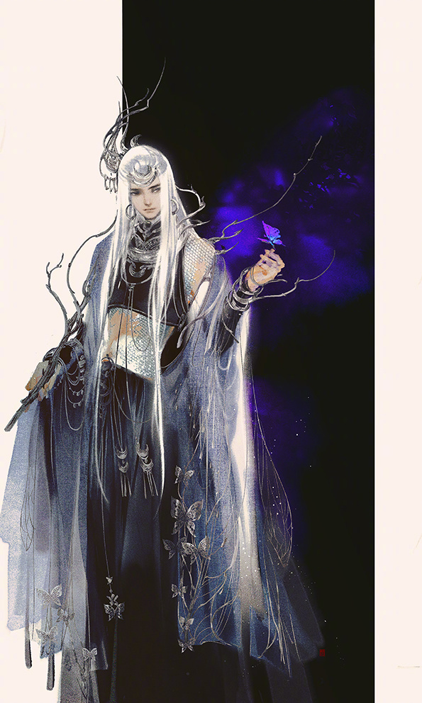 手繪劍三游戲人物成男圖片，超帥美男古風(fēng)圖集