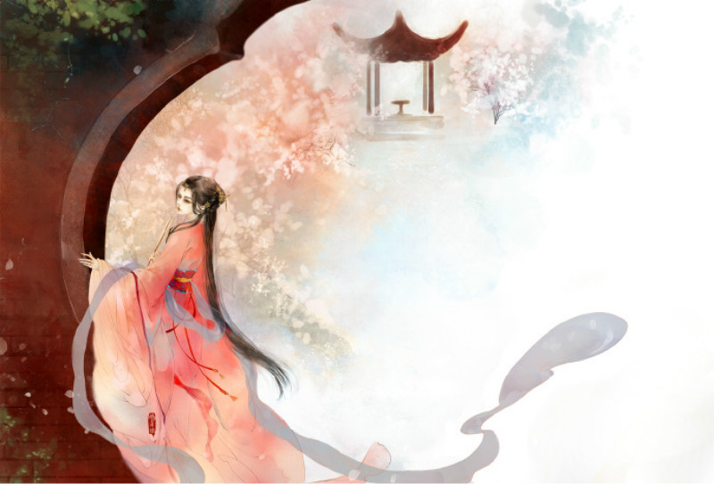 迷人的古風(fēng)圖片女子，超美古風(fēng)女子圖集(47張)