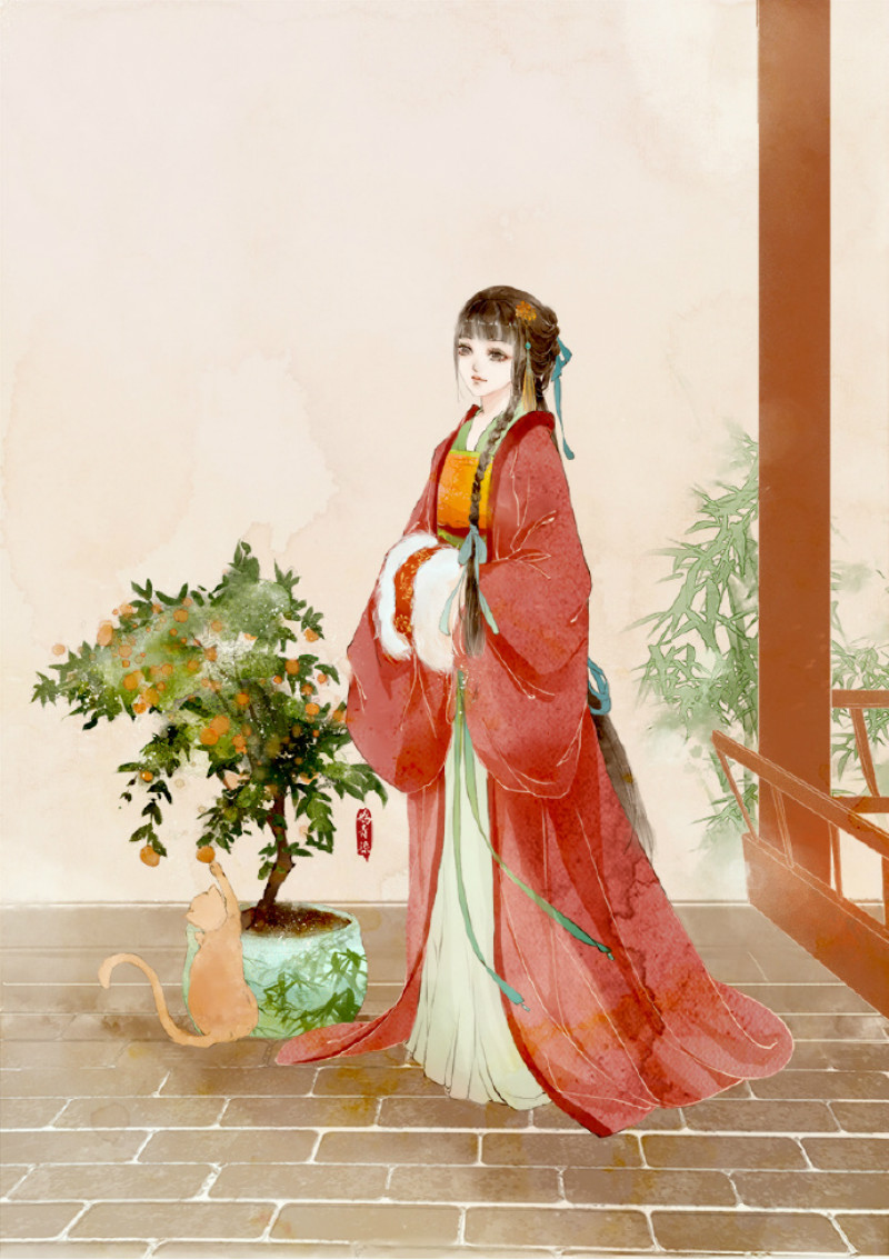 迷人的古風(fēng)圖片女子，超美古風(fēng)女子圖集(47張)