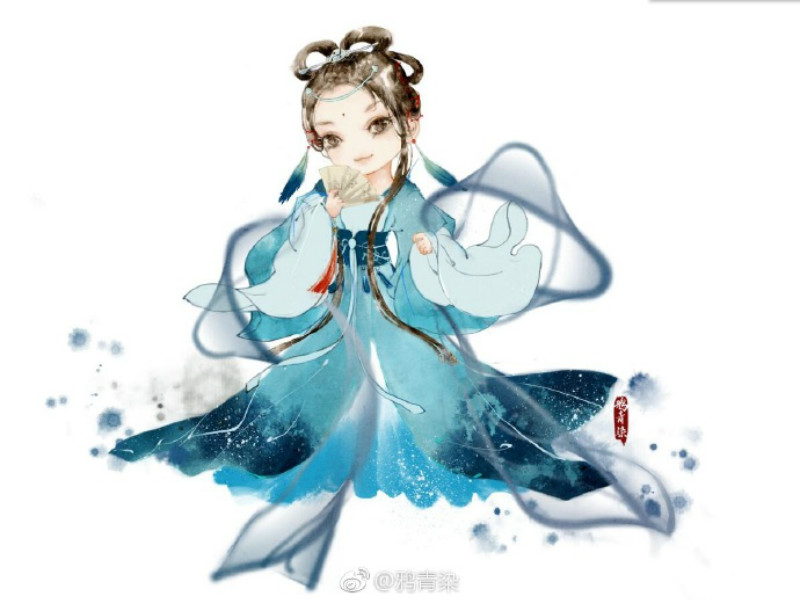 迷人的古風(fēng)圖片女子，超美古風(fēng)女子圖集(47張)