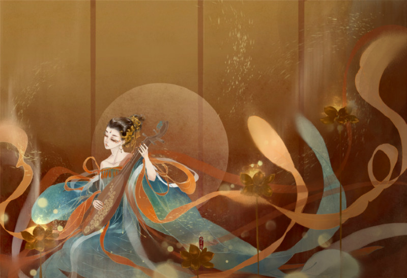 迷人的古風(fēng)圖片女子，超美古風(fēng)女子圖集(47張)